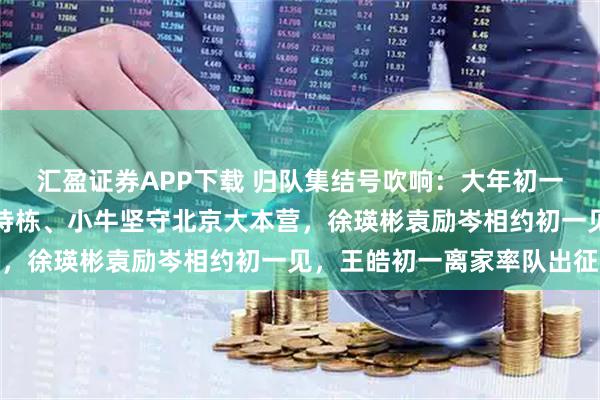 汇盈证券APP下载 归队集结号吹响：大年初一国乒吹响备战号令，林诗栋、小牛坚守北京大本营，徐瑛彬袁励岑相约初一见，王皓初一离家率队出征
